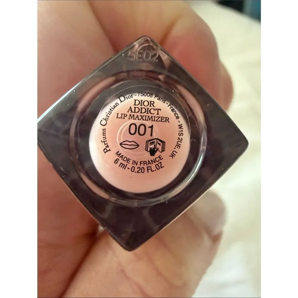 NEW Dior Addict Lip Maximizer Mini 001 Pink Plumping Gloss